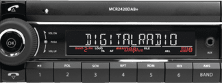 Axion Kienzle MCR 2420 DAB+ USB/AUX/BT 24V Kurzschacht