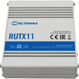 Teltonika RUTX11 Ασύρματο 4G Mobile Router Wi‑Fi 5 με 4 Θύρες Gigabit Ethernet