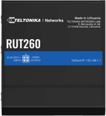 Teltonika RUT260 Ασύρματο 4G Mobile Router Wi‑Fi 4