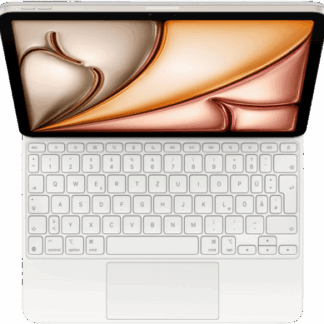 Apple Ipad Air 11 Magic Flip Cover με Πληκτρολόγιο Λευκή (iPad Air 11 (2025)) MDFV4D/A
