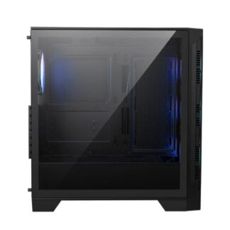 MSI MAG Forge 321r Airflow Gaming Midi Tower Κουτί Υπολογιστή με Πλαϊνό Παράθυρο και RGB Φωτισμό Μαύρο