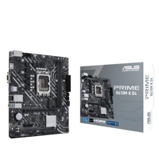 Asus Prime H610M-K D4 Motherboard Micro ATX με Intel 1700 Socket