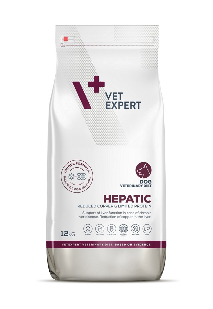 VET EXPERT Veterinary Diet Hepatic Dog - dry dog food - 12kg - Image 2