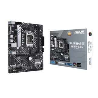 Asus Prime H610M-A D4-CSM Motherboard Micro ATX με Intel 1700 Socket