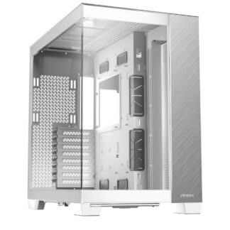 Antec C8 Gaming Full Tower Κουτί Υπολογιστή με Πλαϊνό Παράθυρο Aluminum White