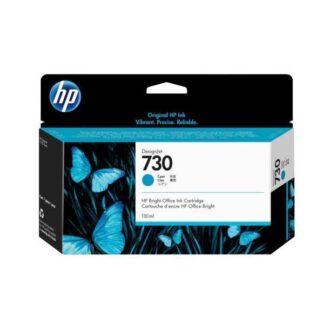 HP 730 Γνήσιο Μελάνι Εκτυπωτή InkJet Κυανό (P2V62A)