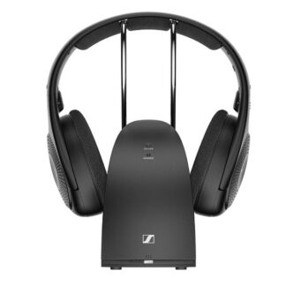 Sennheiser RS 120-W Ασύρματα / Ενσύρματα On Ear Ακουστικά με 20 ώρες Λειτουργίας Μαύρα 700171 S07SE00496