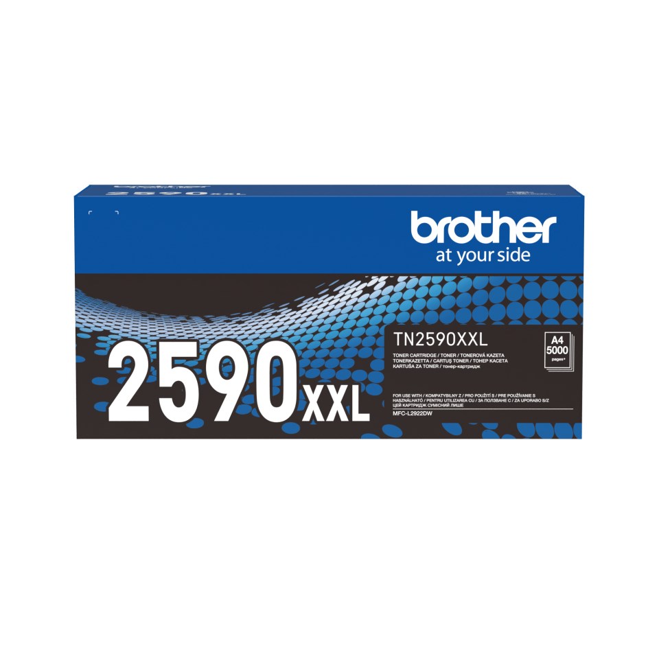 Brother 2590XXL Γνήσιο Toner Laser Εκτυπωτή Μαύρο 5000 Σελίδων (TN-2590XXL) - Image 2