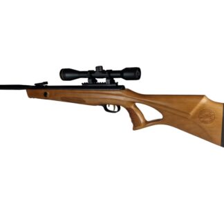 BEEMAN 10620 4.5mm air rifle 1-shot with 6x40 scope wood up to17J