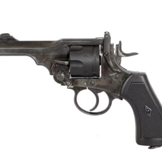 WEBLEY MKVI .455 Police cal.5.5 mm Diabolo cartridge revolver 6-shot. 4’ barrel CO2 Battlefield Ekp to17J