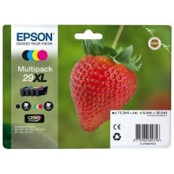 Epson 29XL Γνήσιο Πακέτο 4 Μελανιών Εκτυπωτή InkJet Κίτρινο / Κυανό / Ματζέντα / Μαύρο (C13T29964010 C13T29964012)