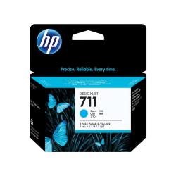 HP 711 Γνήσιο Μελάνι Εκτυπωτή InkJet Κυανό (CZ134A)
