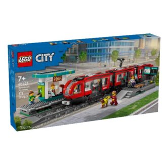 Lego City Downtown Streetcar and Station για 7+ Ετών 811τμχ Κωδικός: 60423