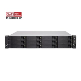 QNap TS-H1887XU-RP-E2336-32G NAS Rack με 18 θέσεις για HDD/SSD και 2 θύρες Ethernet