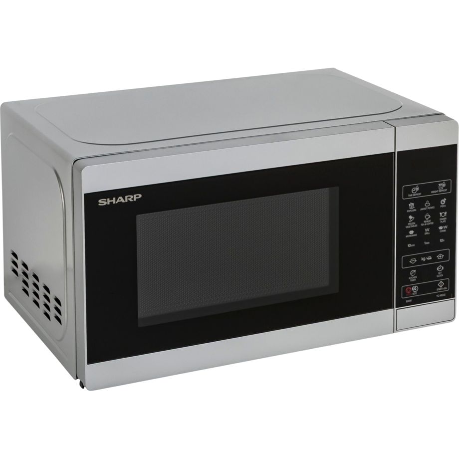Sharp YC-MG02ES 20L 800W/Grill/Touch Silver - Image 2