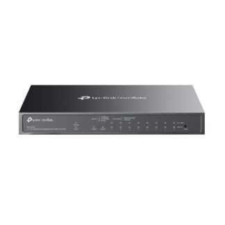 TP-LINK Omada ES210GMP v1 Managed L2 PoE+ Switch με 8 Θύρες Gigabit (1Gbps) Ethernet και 1 SFP Θύρα