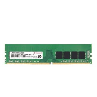 Transcend 32GB DDR4 RAM με Ταχύτητα 2666 για Desktop Κωδικός: JM2666HLE-32G