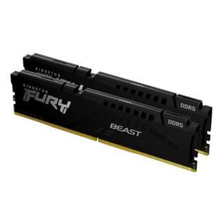 Kingston Fury Beast 32GB DDR5 RAM με 2 Modules (2x16GB) και Ταχύτητα 5600 για Desktop Κωδικός: KF556C40BBK2-32