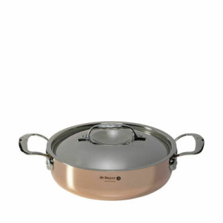 De Buyer Prima Matera Ανοξείδωτη Ρηχή Κατσαρόλα 3.1lt / 24cm Κωδικός: 6241.24