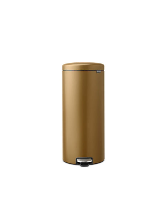 Brabantia Treteimer NewIcon 30 Liter Warm Brass