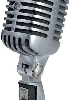 Shure Microphone 55SH SERIES II "Elvis" XLR silver (55SH SERIES II)