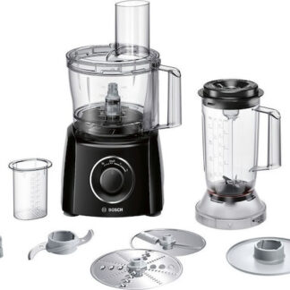 Bosch MCM3201B food processor 800 W 2.3 L Black  Transparent