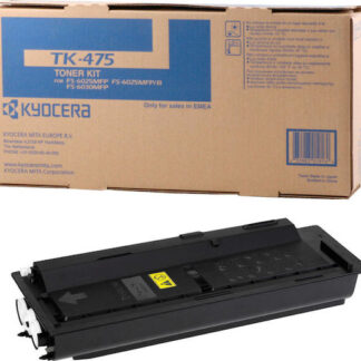 Kyocera TK-475 Γνήσιο Toner Laser Εκτυπωτή Μαύρο 30000 Σελίδων (1T02K30NL0)