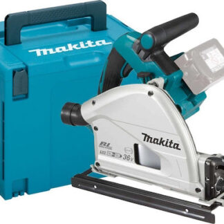 Makita Βυθιζόμενο Δισκοπρίονο Brushless 18V Solo με Ρύθμιση Ταχύτητας και με Σύστημα Αναρρόφησης Κωδικός: DSP600ZJ
