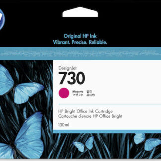 HP 730 Γνήσιο Μελάνι Εκτυπωτή InkJet Ματζέντα (P2V63A)