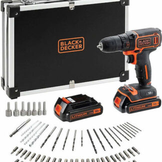 Black & Decker BD Δραπανοκατσάβιδο Μπαταρίας 18V 2x1.5Ah Κωδικός: CDC18BAFC