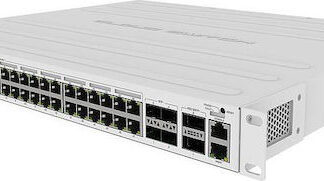 MikroTik CRS354-48P-4S+2Q+RM Managed L2 PoE+ Switch με 48 Θύρες Gigabit (1Gbps) Ethernet και 4 SFP Θύρες