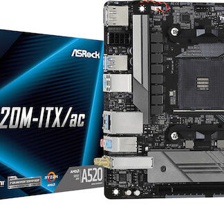 ASRock A520M-ITX/ac Wi-Fi Motherboard Mini ITX με AMD AM4 Socket