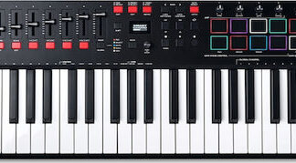 M-Audio Midi Keyboard Oxygen PRO 49 με 49 Πλήκτρα σε Μαύρο Χρώμα