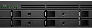 Synology RackStation RS1221+ NAS/storage server Rack (2U) Ryzen Embedded V1500B 4 GB DDR4 0 TB DiskStation Manager Black