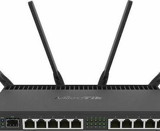 MikroTik RB4011iGS+5HacQ2HnD-IN Ασύρματο Router Wi‑Fi 5 με 10 Θύρες Gigabit Ethernet