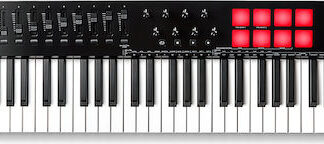 M-Audio Midi Keyboard Oxygen 61 MKV με 61 Πλήκτρα σε Μαύρο Χρώμα