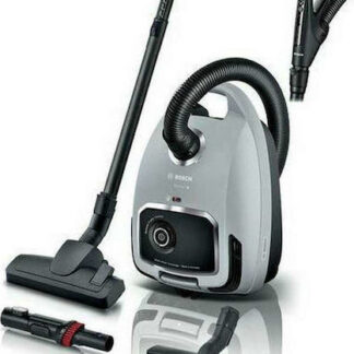 Bosch BGB6X330 Ηλεκτρική Σκούπα 600W με Σακούλα 4lt Γκρι
