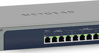NETGEAR 8-Port Multi-Gigabit/10g Ethernet Smart Managed Pro Switch with 2 SFP+ Ports (MS510TXM)