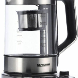 Severin WK 3422 electric kettle 1.7 L 3000 W Stainless steel