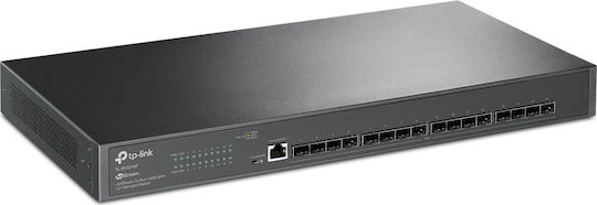 TP-Link Omada 16-Port 10GE SFP+ L2+ Managed Switch