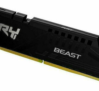 Kingston Fury Beast 32GB DDR5 RAM με 2 Modules (2x16GB) και Ταχύτητα 5200 για Desktop (KF552C40BBK2-32)