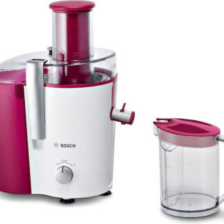 Bosch MES25C0 juice maker Centrifugal juicer 700 W Cherry (fruit)  Transparent  White