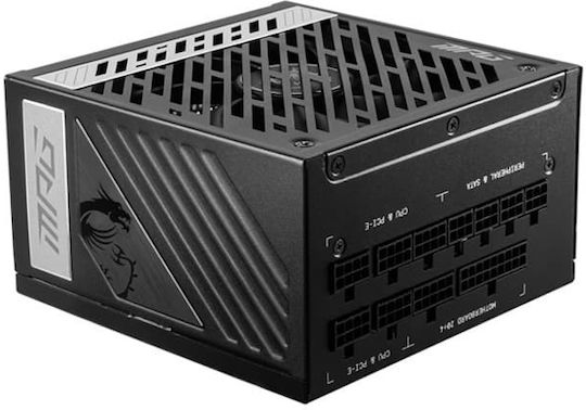 MSI MPG A1000G PCIE5 power supply unit 1000 W 20+4 pin ATX ATX Black