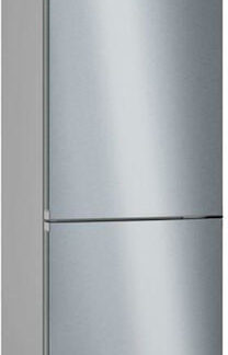 Bosch Ψυγειοκαταψύκτης 321lt Total NoFrost Υ186xΠ60xΒ66.5εκ. Inox KGN362IDF