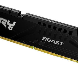 Kingston Fury Beast 32GB DDR5 RAM με Ταχύτητα 6000 για Desktop Κωδικός: KF560C36BBE-32