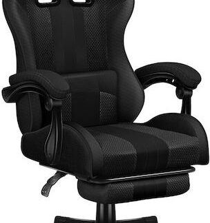 Huzaro Force 4.7 Υφασμάτινη Καρέκλα Gaming με Υποπόδιο Carbon Mesh