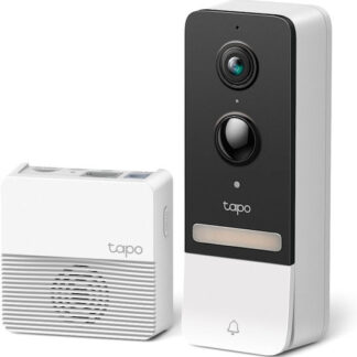TP-LINK Κουδούνι Πόρτας Wi-Fi Συμβατό με Alexa και Google Home Λευκό Κωδικός: TAPO D230S1
