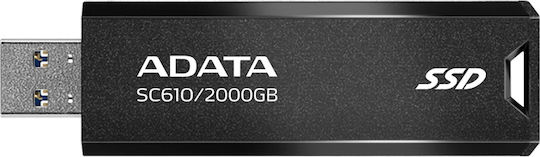 ADATA SC610 USB flash drive 2 TB USB Type-A 3.2 Gen 2 (3.1 Gen 2) Black