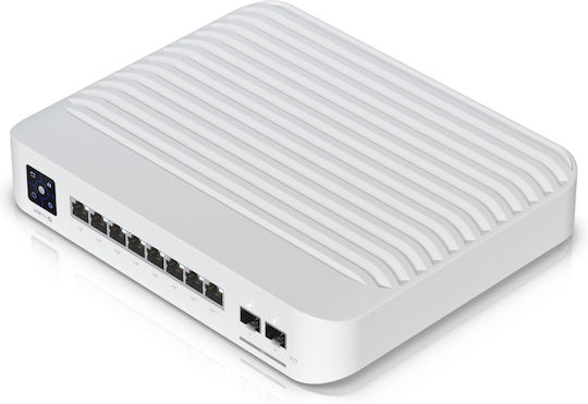 Ubiquiti UniFi USW-PRO-8-POE network switch Managed L2/L3 Gigabit Ethernet (10/100/1000) Power over Ethernet (PoE) 1U White