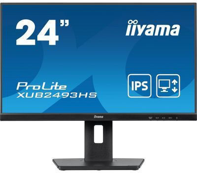iiyama ProLite XUB2493HS-B6 computer monitor 60.5 cm (23.8 ) 1920 x 1080 pixels Full HD LED Black